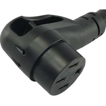 Conntek 15-Feet 50-Amp RV Extension Cord with Grip