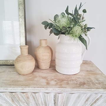 Wood Vase Set for Home - Stylish and Versatile Decor