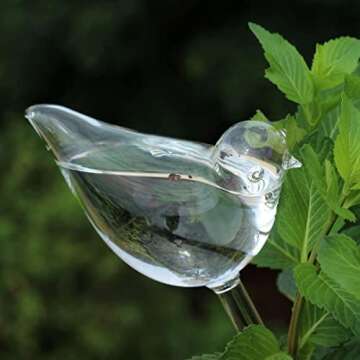 Mkono Glass Self Watering Globes for Indoor Plants