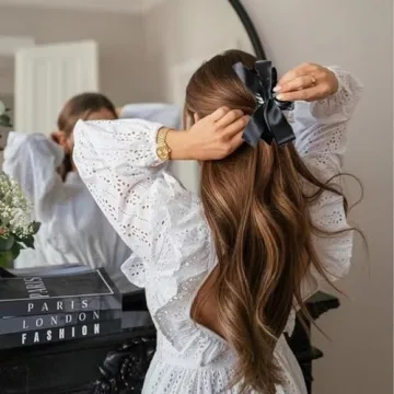 Sizobi Bow Claw Clips for Women, Stylish Hair Accessories