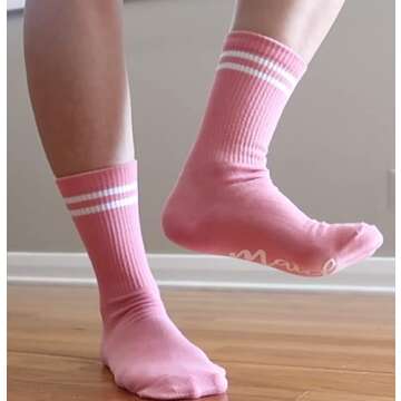 WIFFGO Bridesmaid Gifts For Women Wedding Gifts Funny Proposal Gifts Bride Maid of honor Cute 100% Cotton Crew Socks…