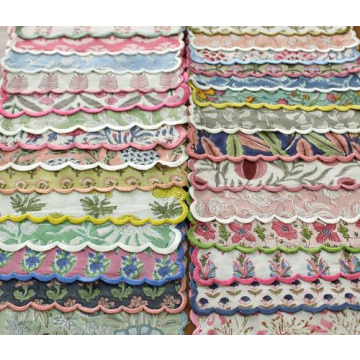 Ridhi Cloth Napkins 100% Pure Cotton for Weddings, Thanksgiving, and Daily Use (Set of 6, 20"x20")