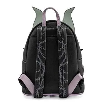 Loungefly Disney Villains Scene Maleficent Sleeping Beauty Womens Double Strap Shoulder Bag Purse