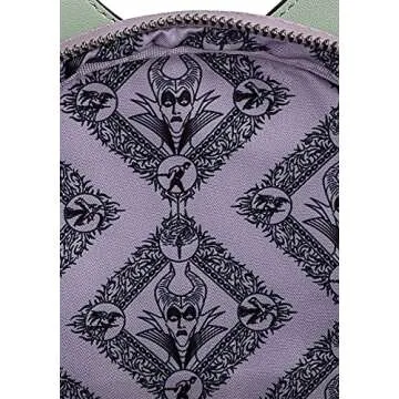 Loungefly Disney Villains Scene Maleficent Sleeping Beauty Womens Double Strap Shoulder Bag Purse