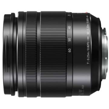 PANASONIC LUMIX G VARIO LENS, 12-60MM, F3.5-5.6 ASPH., MIRRORLESS MICRO FOUR THIRDS, POWER OPTICAL I.S., H-FS12060 (USA BLACK)