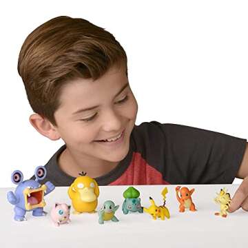 Pokémon Battle Figure 8-Pack – 6x 2” & 2x 3” Figures Included!  