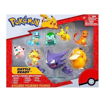 Pokémon Battle Figures 8-Pack for All Ages | Unleash Adventure!