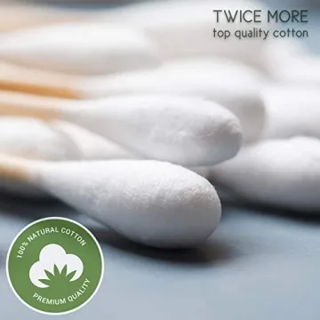 Eco-Friendly Bamboo Cotton Swabs for Sustainable Living