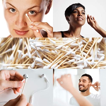 Eco-Friendly Bamboo Cotton Swabs for Sustainable Living