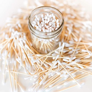 Eco-Friendly Bamboo Cotton Swabs for Sustainable Living