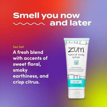 Zum Hand and Body Lotion Sea Salt 6 Fl Oz - Hydration