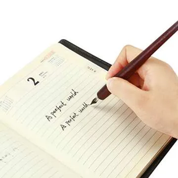 OPENDGO Calligraphy Pen Set with 11 Nibs & Ink