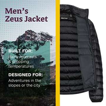 MARMOT Men's Zeus Jacket | Ultimate Warmth for Winter Adventures