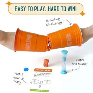 Gutter Games Beat That! Game and Household Objects Expansion Combo Pack [Family Party Game for Kids & Adults]