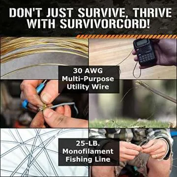 TITAN Survivor 550 Paracord with 620LB Strength