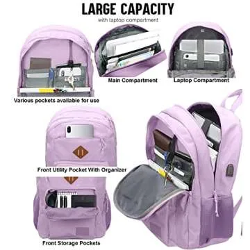 KEOFID Classic Travel Backpack for All: Functional & Stylish