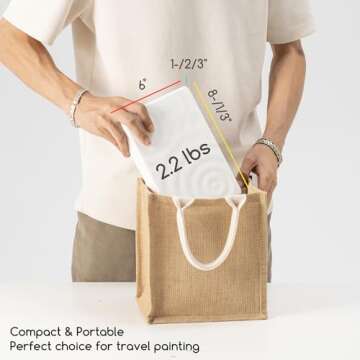 MEEDEN 96 Color Watercolor Paint Set - Portable Art Kit