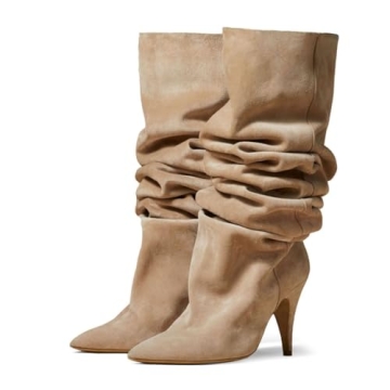 Elegant Zszszsu Women's Knee High Boots for Fall