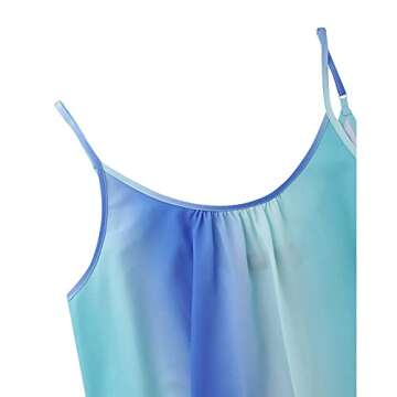 Cichic Woman Dresses Plus Bohemian Dress Party Dress Casual Loose Sleeveless Long Maxi Dress S-2XL Blue