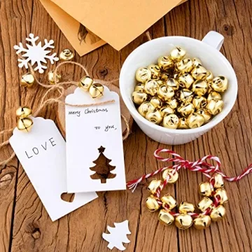 Bulk Jingle Bells - 300 Pieces for Christmas Crafts