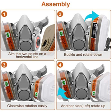 BAOMAO Respirator Mask for Dust Protection and Safety