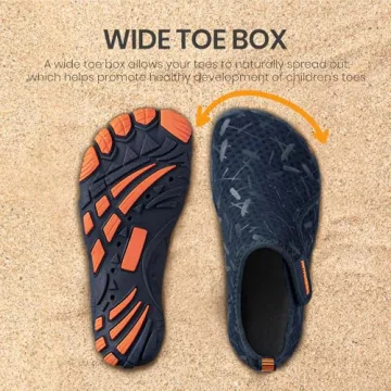 SEEKWAY Kids Barefoot Water Shoes | Quick-Dry & Flexible
