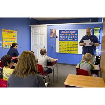 Eamay Alphabet Center Pocket Chart, Letter Recognition and Speech, 104 Pieces