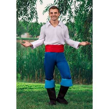 Disguise Prince Eric Deluxe Mens Costume - XXL