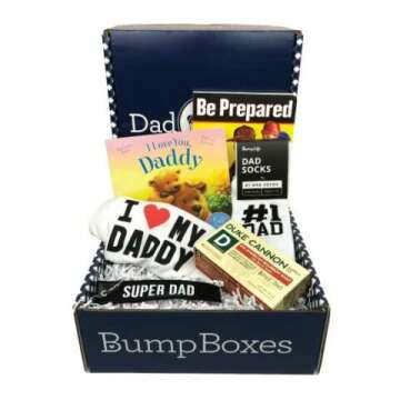 Bump Boxes Dad To Be Gift Box: Perfect for First Time Fathers!