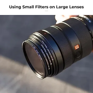 K&F Concept Lens Filter Adapter Ring Set - Versatile & Durable