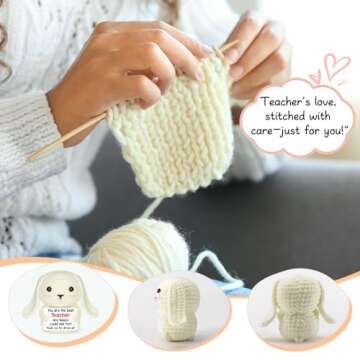 Charming Handmade Bunny Gift for Teachers Appreciation
