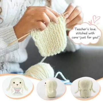 Charming Handmade Bunny Gift for Teachers Appreciation