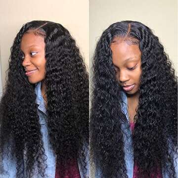 Bangjazz Water Wave Lace Front Wig 180% Density 26 Inch
