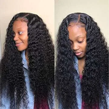 Bangjazz Water Wave Lace Front Wig 180% Density 26 Inch