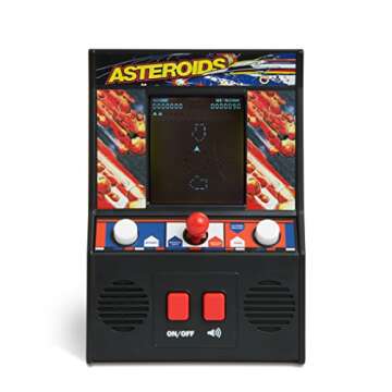 Arcade Classics Asteroids Retro Handheld Game for All Ages