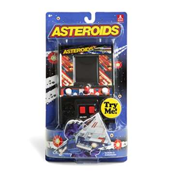 Arcade Classics Asteroids Retro Handheld Game for All Ages