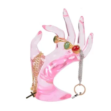 ChezMax Jewelry Display Hand Ring Holder - Chic Organizer for Rings and Accessories