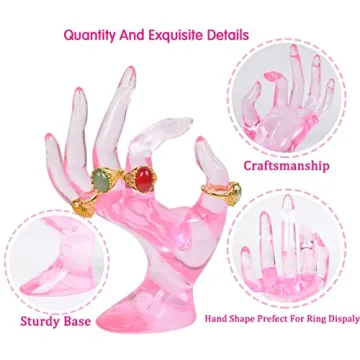 ChezMax Hand Jewelry Holder - Stylish Ring Organizer