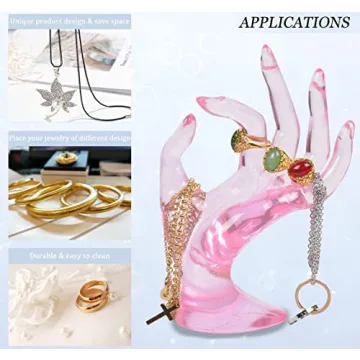ChezMax Hand Jewelry Holder - Stylish Ring Organizer