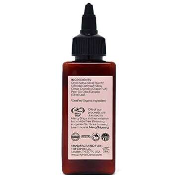 Dry Shampoo Powder | Natural & Organic | Jumbo Size | Made in USA | No Benzene, Vegan, Cruelty Free, For All Hair Colors, Free of Talc and Parabens | (2 Ounces/Grapefruit Oil Scented)