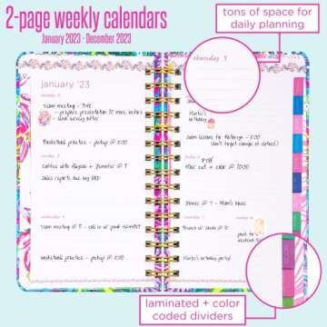 Lilly Pulitzer 2023 Planner - Stylish Daily Organizer