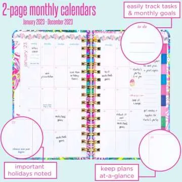Lilly Pulitzer 2023 Planner - Stylish Daily Organizer