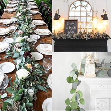 DearHouse Eucalyptus Garland - Elegant Wedding Backdrop Decor