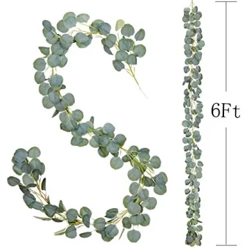 DearHouse Eucalyptus Garland - Elegant Wedding Backdrop Decor