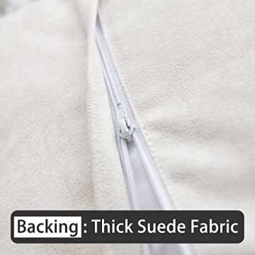 Foindtower Lumbar Fluffy Faux Fur Square Decorative Throw Pillow Cover Plush Soft Cushion Cover Pillowcases for Livingroom Couch Sofa Nursery Bed Home Decor 12x20 Inch (30x50cm) Pink 1 Piece