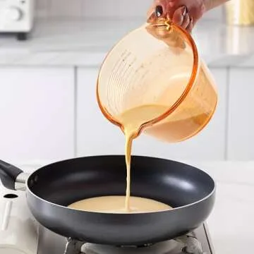 Bright and Durable COOK WITH COLOR Glass Measuring Cups