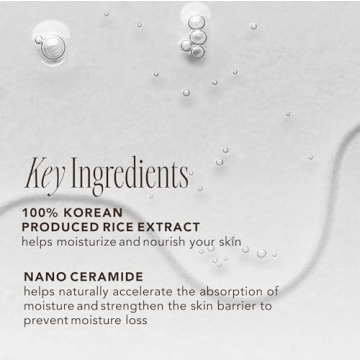Rice Ceramide Toner for Hydrated Glowing Skin The Face Shop