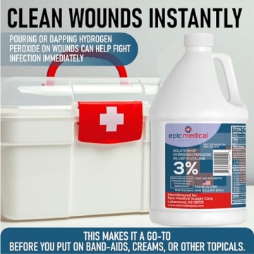Epic 3% Hydrogen Peroxide for First Aid and Cleaning