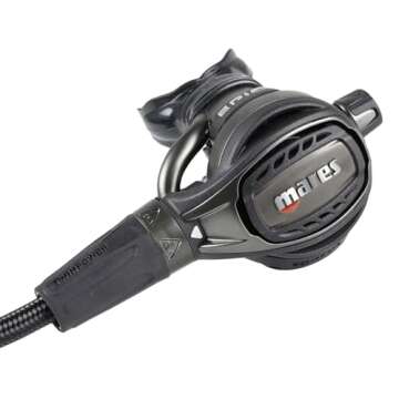 Mares Epic ADJ 82X Scuba Diving Regulator Set - First & Second Stage, DIN