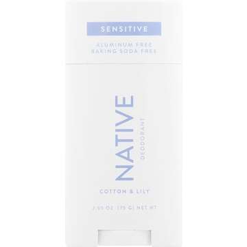 Native Sensitive Deodorant Contains Naturally Derived Ingredients, 72 Hour Odor Control | Deodorant ...